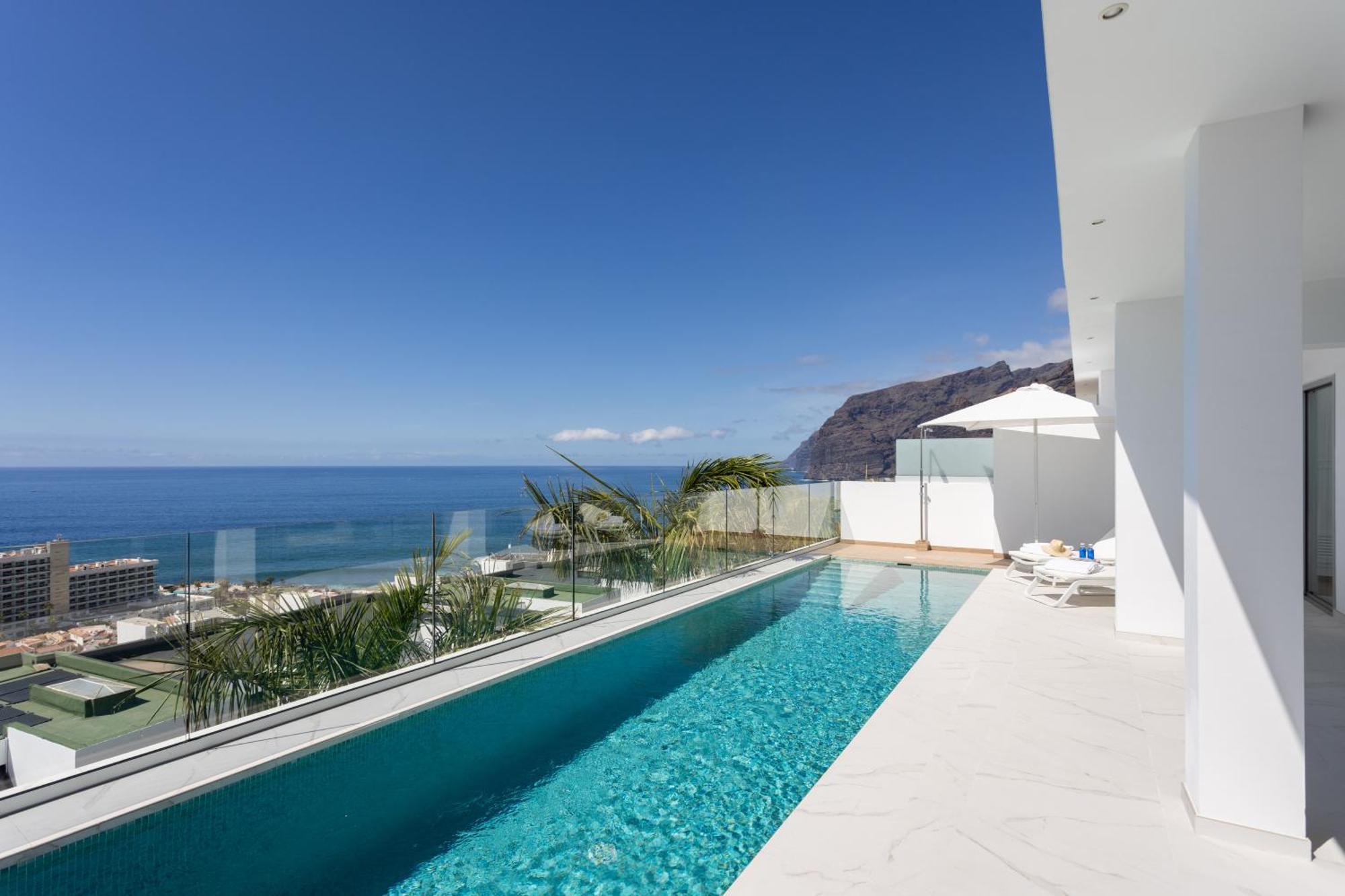 Crystal I Luxury Apartments By Enjoyahome Acantilado de los Gigantes ภายนอก รูปภาพ