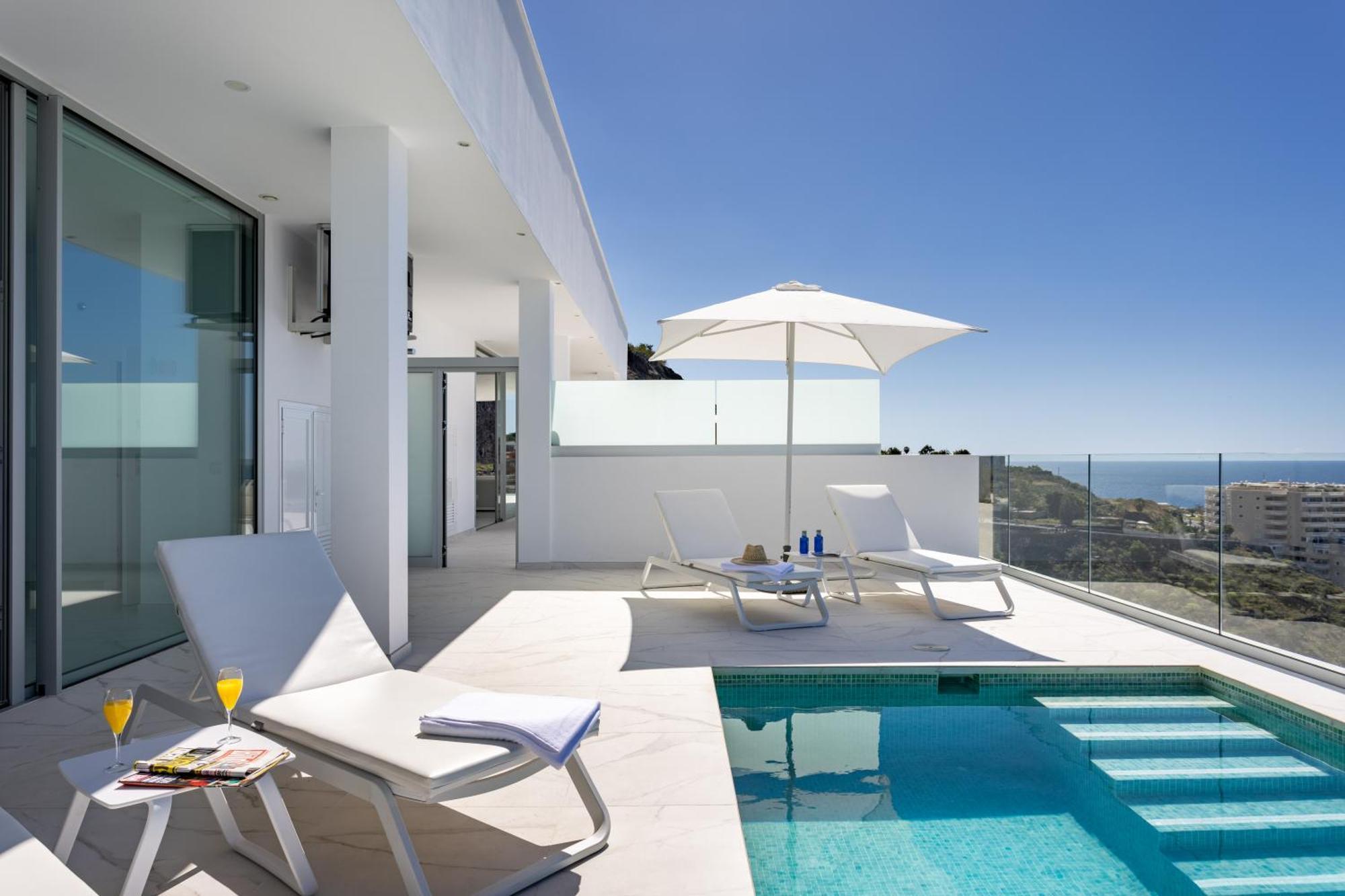 Crystal I Luxury Apartments By Enjoyahome Acantilado de los Gigantes ภายนอก รูปภาพ